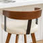 Ensemble de 4 tabourets de comptoir pivotants en cuir Modern-1867993786-1867993787-1867993781