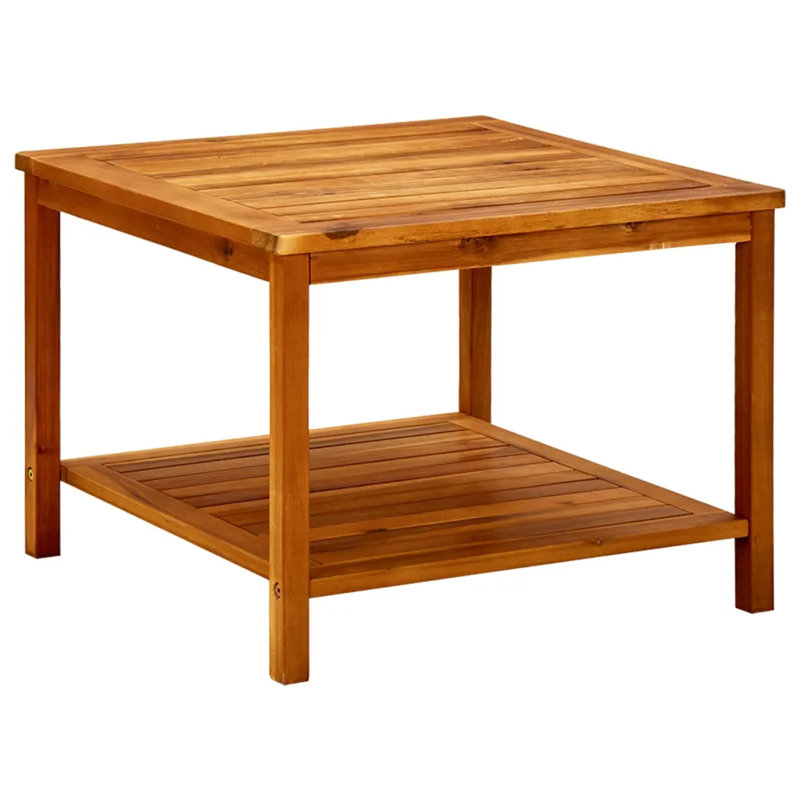 Karra Solid Wood Coffee Table, 45cm H x 60cm W x 60cm D