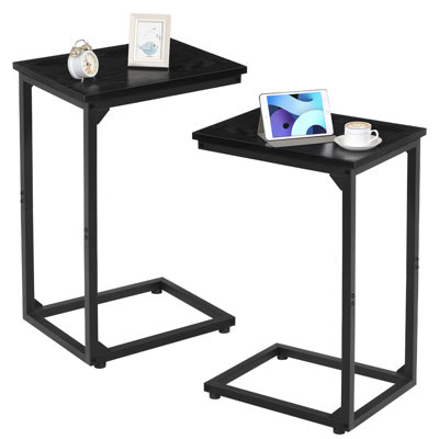 C-Shaped Side Table Set of 2