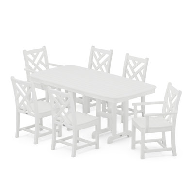 POLYWOOD Chippendale 7-Piece Dining Set