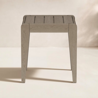 Ojai 16.5 " Acacia Patio Side Table