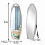 Miroir en cristal pleine longueur avec support?