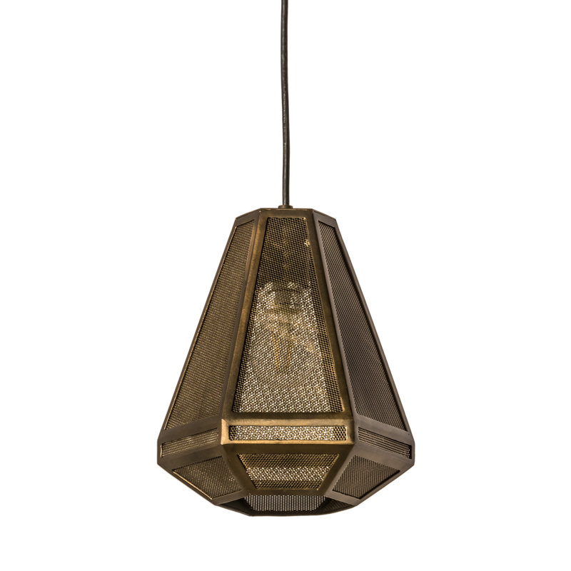 Headingley 1 - Light Antique Copper Single Pendant