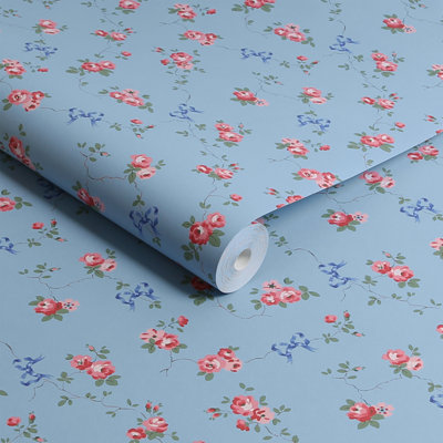 Cath Kidston Rose & Bows Navy