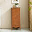 Armoire de salle de bain et armoire à linge avec tablettes réglables