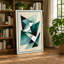 Teal Forms Geometric - Wrapped Canvas-220495754-220495771