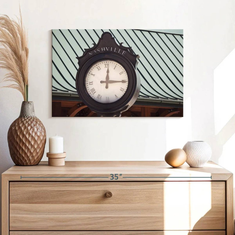 Horloge de rue Kerner Nashville, H 16 po x l 24 po