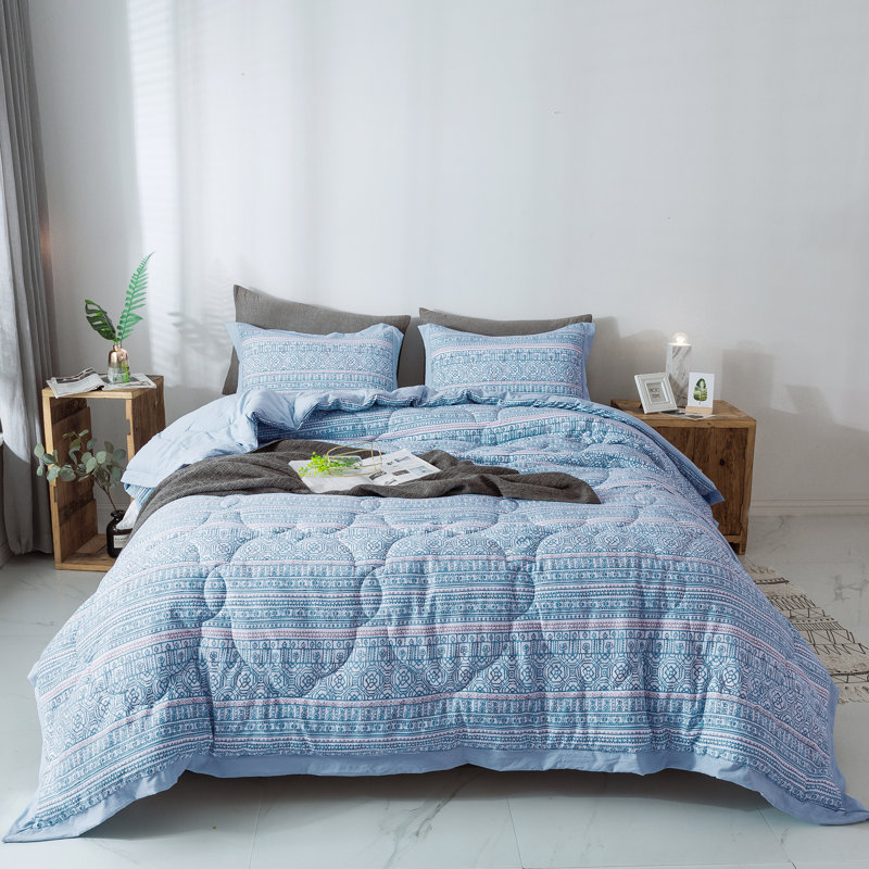 Geometric Shapes Comforter, Twin Comforter + 1 Sham