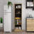 Rectangle 2-Door Storage Tall Cabinet-1888844153
