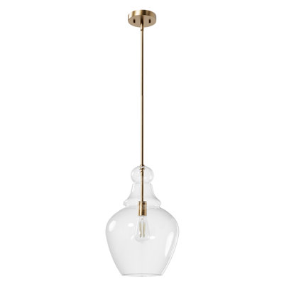 Maple Park 1 Light Bell Pendant
