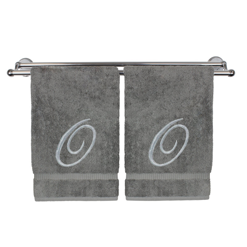 Super Plush Hand Towel, O, Gray/Silver