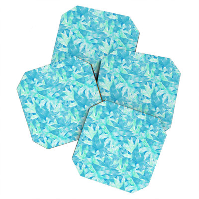 Sous-verre turquoise