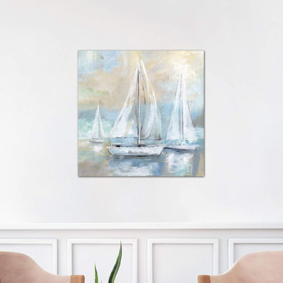 Sail Away 1 Piece Wrapped Canvas Painting