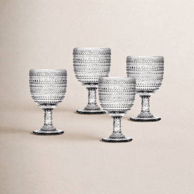 Babbitt 12oz. Crystal Goblet Set