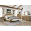 Table de chevet 2 tiroirs - Amande-140750777