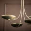 Lustre 4 lumières en bronze champagne Palmela-129687649-129742220