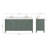 Amariani 73" Double Bathroom Vanity Set-1202196289