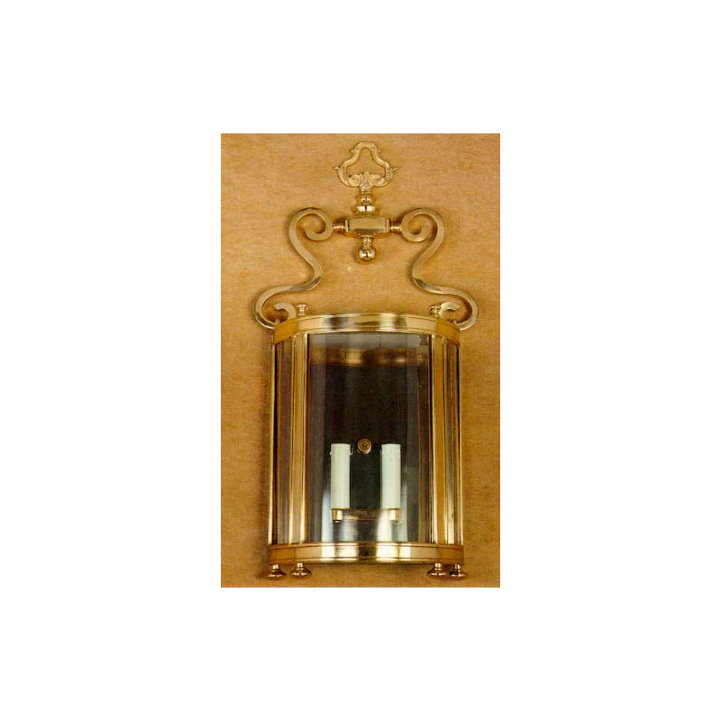 Deen LED Flush Mounted Sconce, French Gold