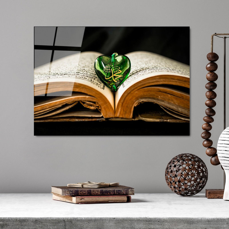 Boze Wall Decor on Tempered Glass