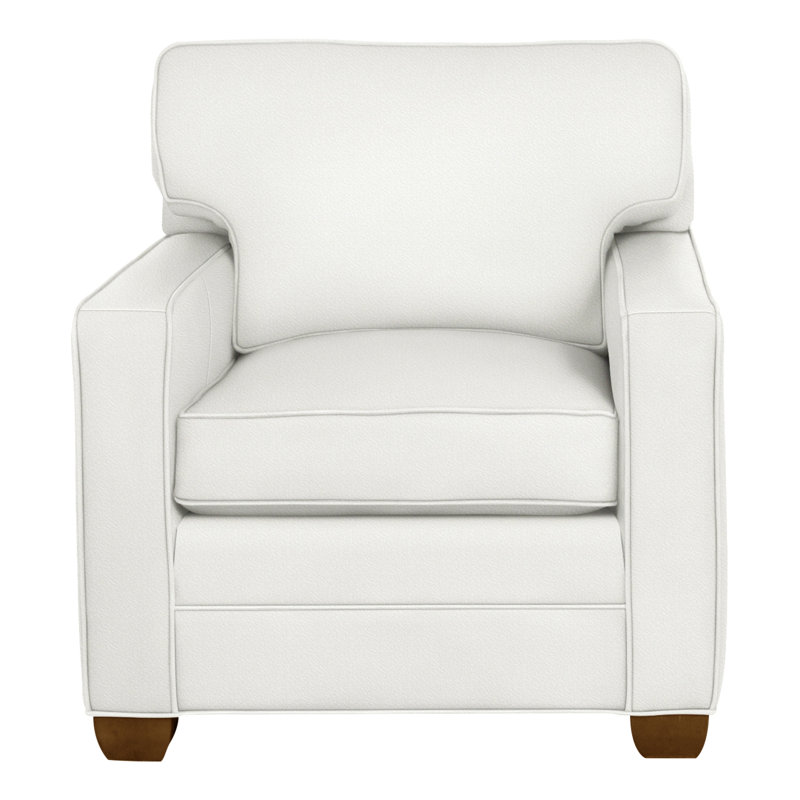 Chaise Hillcrest 37 ", Peau de mouton Kempsey, La Havane