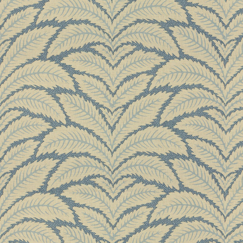 Talavera Cotton Blend Performance Fabric, Blue