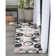 Tapis géométrique gris Chimeng Avi