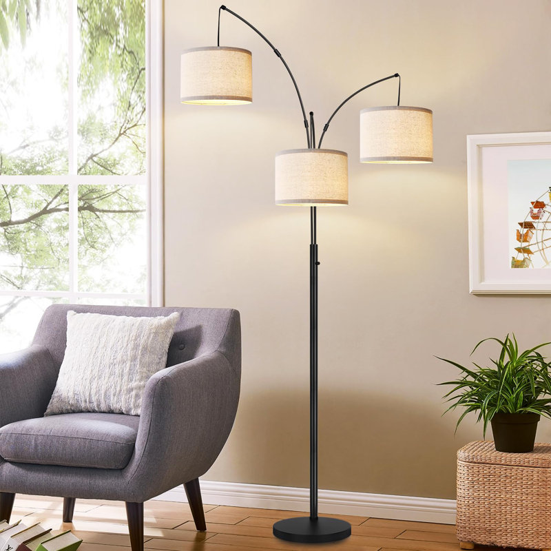 Ammara 79.88'' Tree Floor Lamp, White