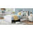 Queen Bed Frame With Ergonomic Headboard, Platform Bed Frame Queen Size With Outlets & Charger, Metal Bed Frame Queen Size With Storage Shelf, Noise-Free, No Box Spring Needed-1670555055