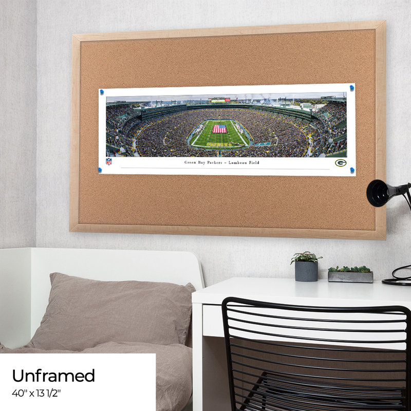 Green Bay Packers, End Zone - Unframed