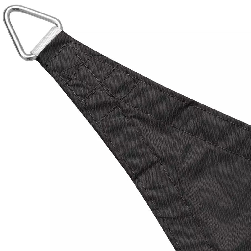 4m x 6m Rectangular Shade Sail, Anthracite