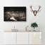 Las Vegas Skyline At Night - Wrapped Canvas Painting-56629000