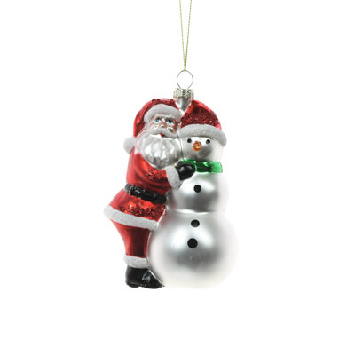 4.5'' Handmade Glass Hanging Figurine Ornament