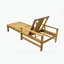 Chaise longue d'extérieur à dossier réglable en bois d'acacia-330614637