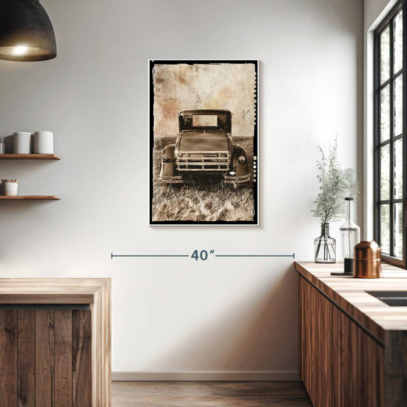 Mehar Ford Rear, 36" H x 24" W