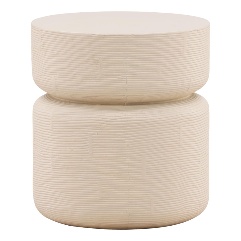 Ysabel Concrete Outdoor Side Table