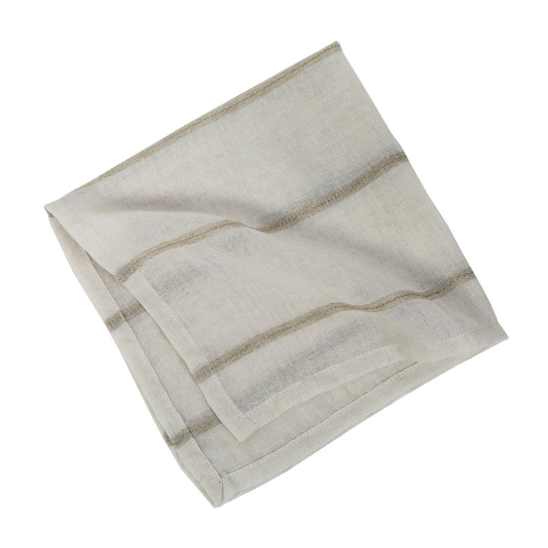 Serviette en viscose 18 po Rutherford, Naturel