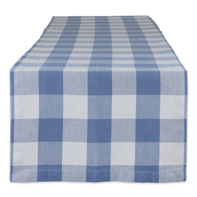 Wausa Gingham 100% Cotton Table Runner