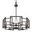 Lustre tambour unique à 5 lumières Newlin-299951490