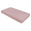 Maroon Stripe Muslin Crib Sheet
