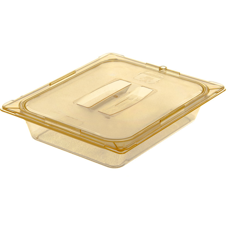 Couvercle rectangulaire Universal ™ en plastique jaune