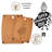 2-Piece Reversible Composite Cutting Board Set – Non-Slip Chopping Boards with Juice Grooves & Handles, Dishwasher Safe for Kitchen Use