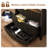 19.7"W 2 Drawer Nightstand With Light-1431849178
