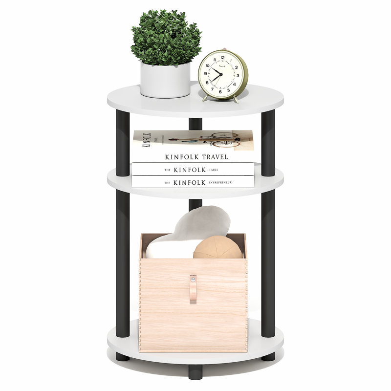 Bhuvan End Table, White