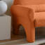 Moderne pour l'enrichissement de style salon - orange, 2, mousse, ornement de décoration orange, 2 sièges, assemblés-118574296