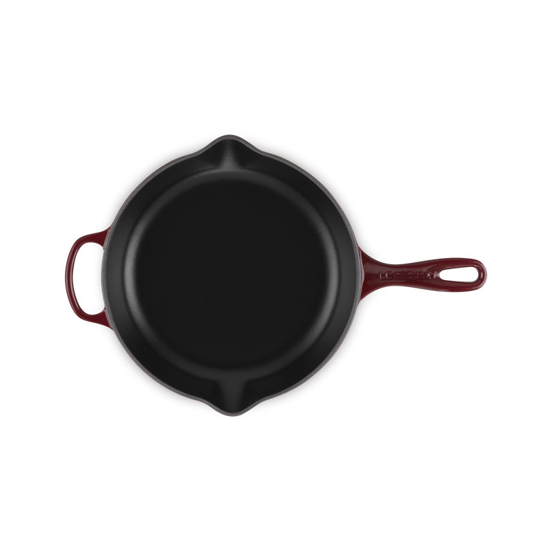Le Creuset Enameled Cast Iron Skillet, 10.25", Rhone