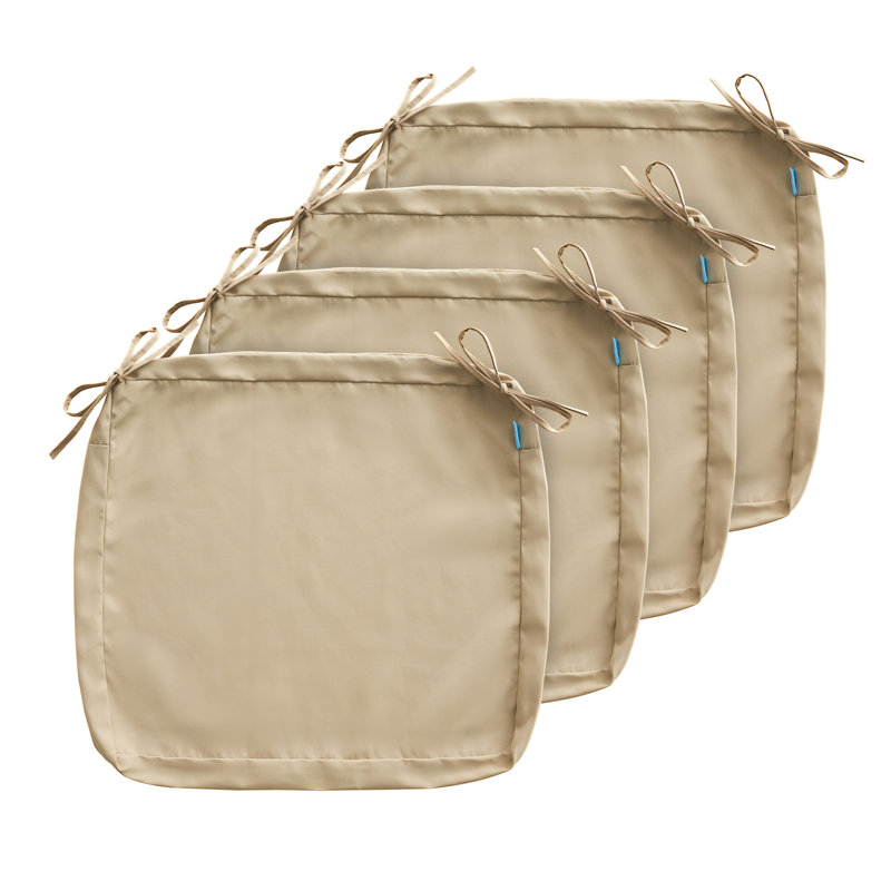Housse de coussin d'extérieur 4 pièces CAYIP, Beige