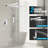 Complete Shower System with Rough in-Valve-98925670