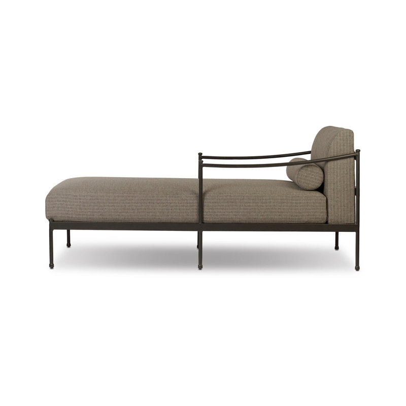 Granger Outdoor Chaise Lounge, Ambro Stripe