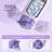 TYESO 40oz Insulated Water Bottle, Keep Cold 24H, Leak-Proof, Fits in Car Cup Holder, Stainless Steel Water Bottle for Sports, Travel, and School (Purple)-138807650