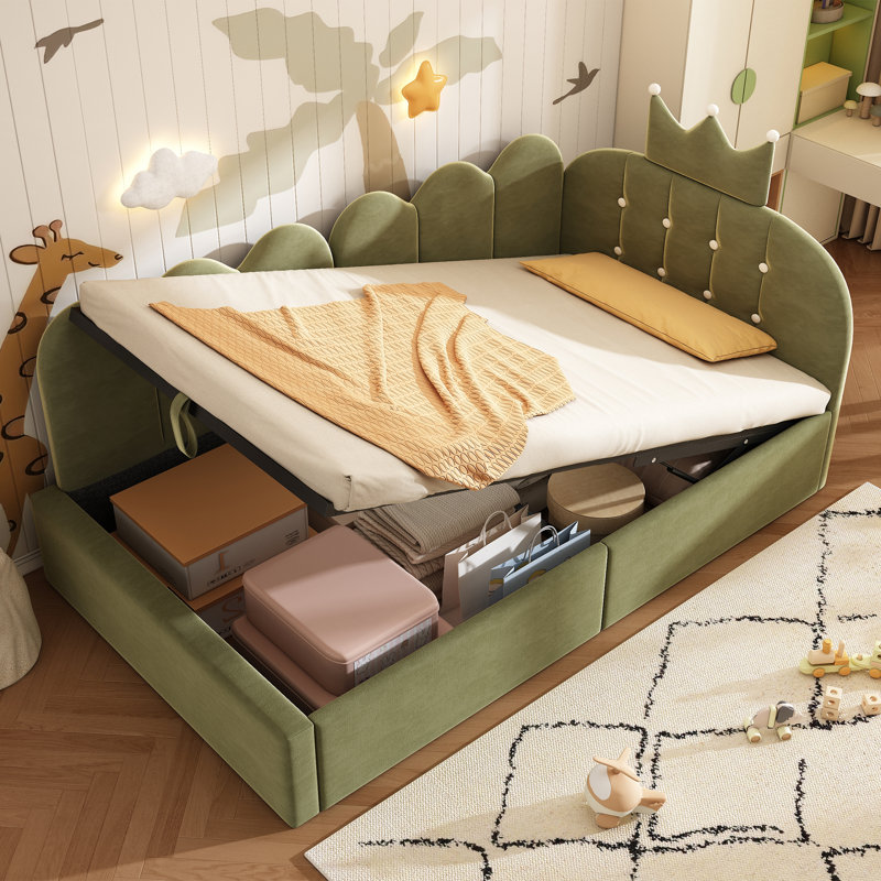 Metal Daybed, Green